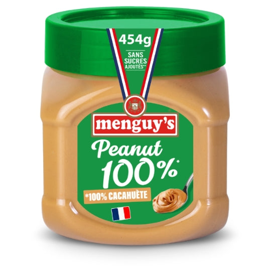 MENGUY'S 100% Peanut Peanut Butter 454g