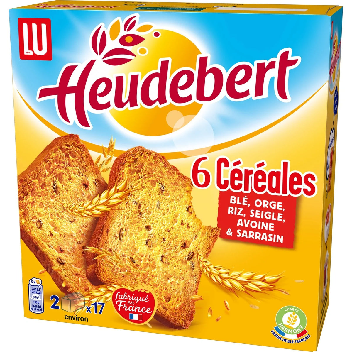 HEUDEBERT Tostate ai 6 Cereali 300g