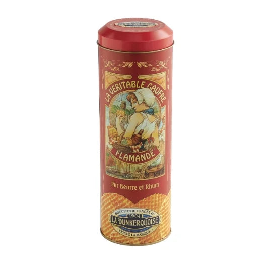 LA DUNKERQUOISE The Original Flemish Pure Butter & Rum Waffle 400g