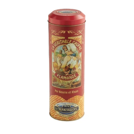 LA DUNKERQUOISE The Original Flemish Pure Butter & Rum Waffle 400g