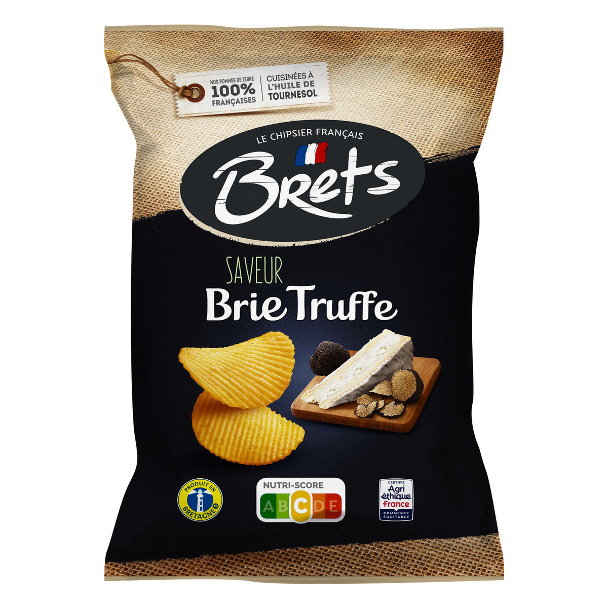 Batata Chips BRETS Sabor Brie com Trufa 125g