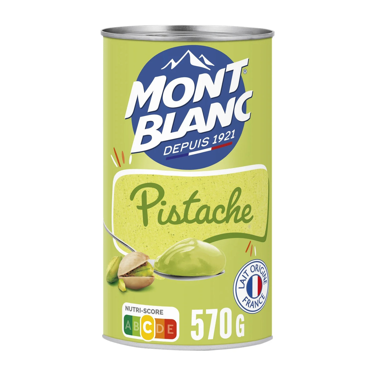 MONT BLANC Crema de Postre de Pistacho 570g