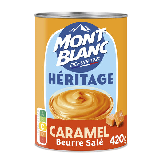 MONT BLANC Salted Caramel Dessert Cream 420g