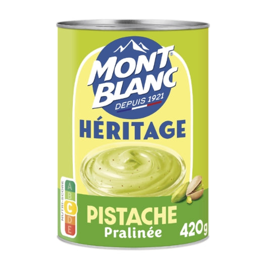 MONT BLANC Heritage Pistachio Praline Dessert Cream 420g