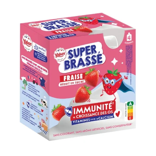 YABON Strawberry Yogurt 4x80g