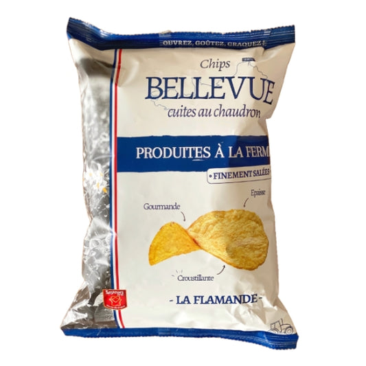 BELLEVUE Farmhouse Lightly Salted Chips 125g