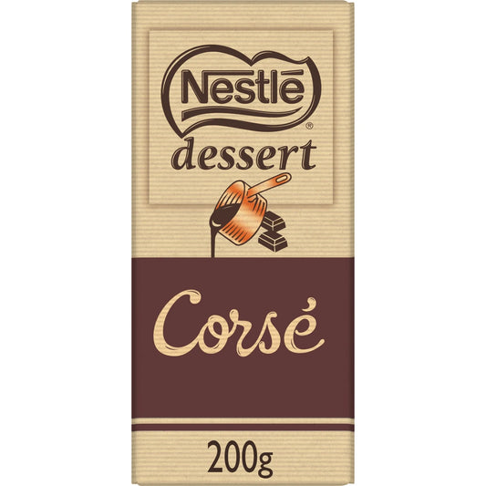 Cioccolato Fondente NESTLÉ Dessert Corsé 200g