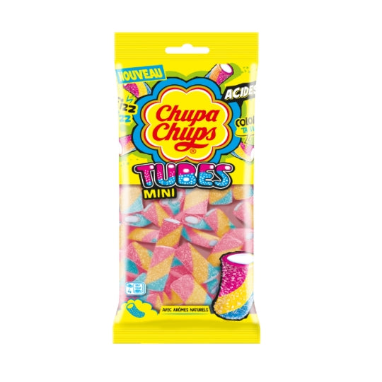 Mini Tubes de Bala CHUPA CHUPS Flowpack 175g
