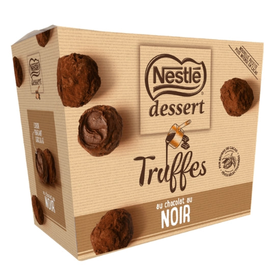 NESTLE Truffes au Chocolat Noir Dessert 250g