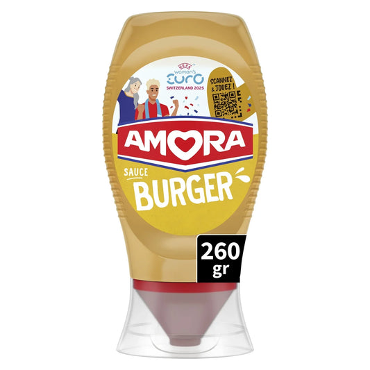 Sauce Burger AMORA en bouteille souple 260 g