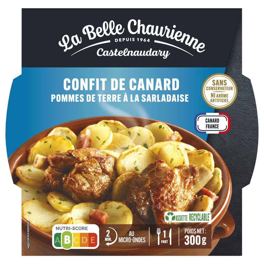 LA BELLE CHAURIENNE duck candied Sarlat-style potatoes 300g
