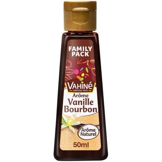 VAHINE Bourbon Vanillearoma 50ml – Flüssiger Extrakt zum Backen