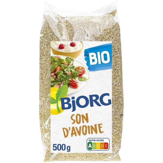Salvado de avena orgánico BJORG 500g
