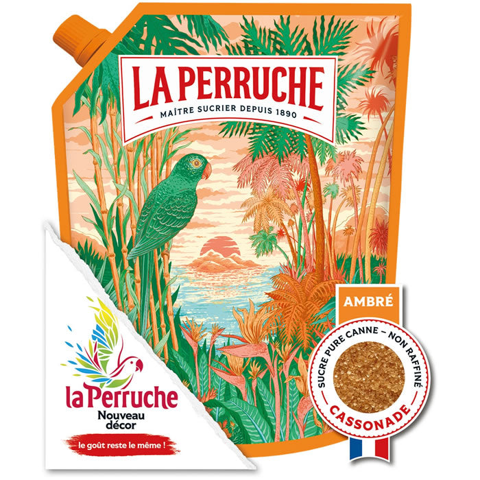 BÉGHIN SAY La Perruche – Brown Sugar (Cassonade) 750g