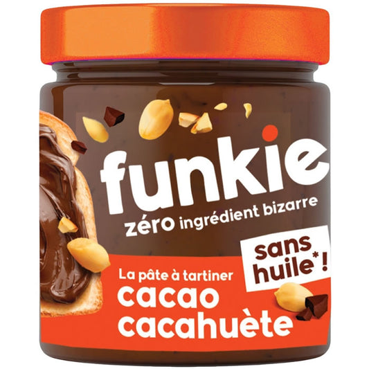 Creme Orgânico de Cacau e Amendoim FUNKIE 200g