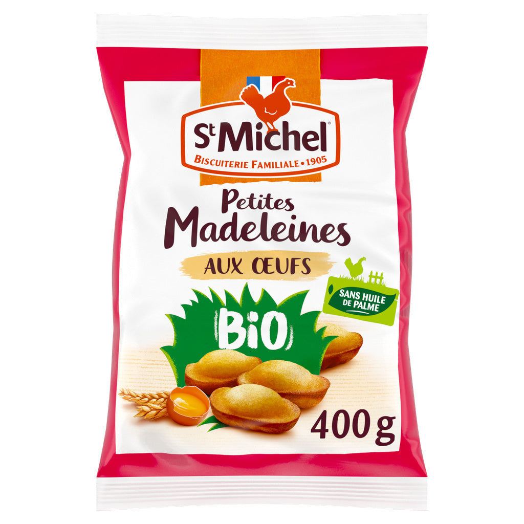 ST MICHEL Kleine Madeleines Natur BIO 400g
