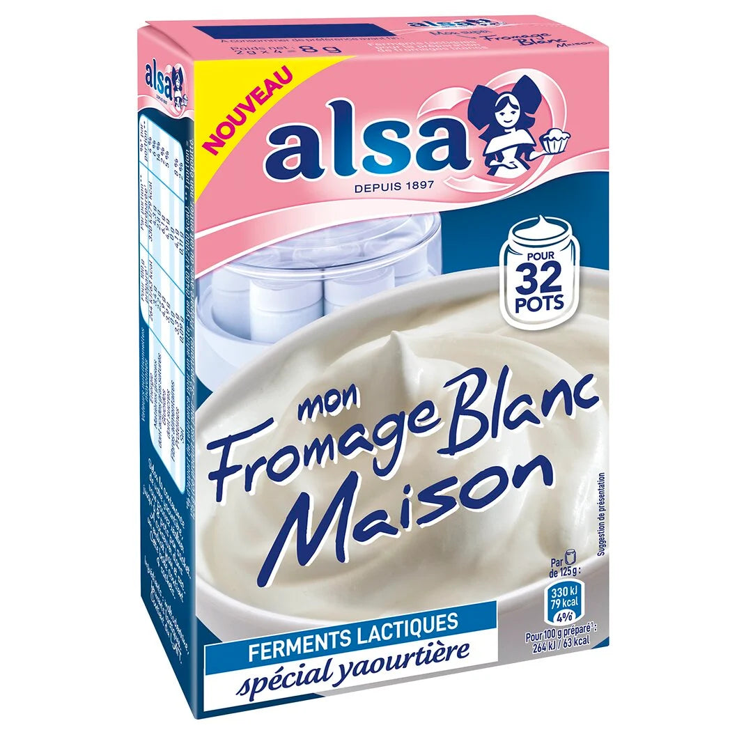 ALSA Preparación para queso fresco casero 4x2g