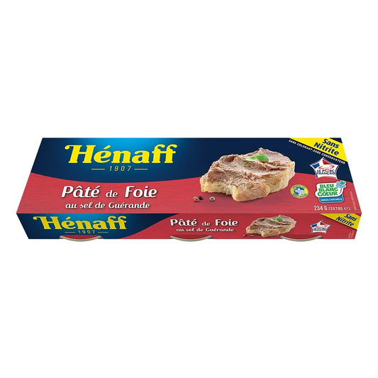 Pâté de Foie HENAFF 3x78g