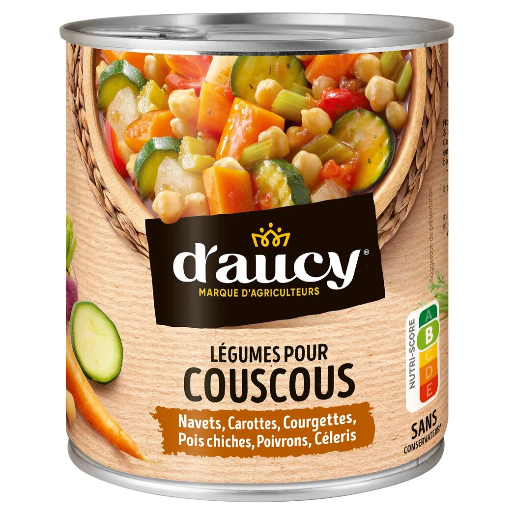 D'AUCY Couscous-Gemüse Orientalische Rezeptur 800g