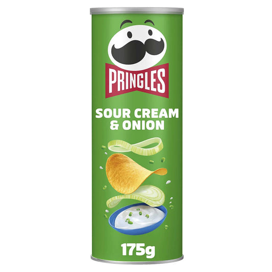 PRINGLES Chips crisps with cream and Oignon 175g