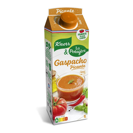 KNORR Gazpacho Picante with vegetables from France mild 1l