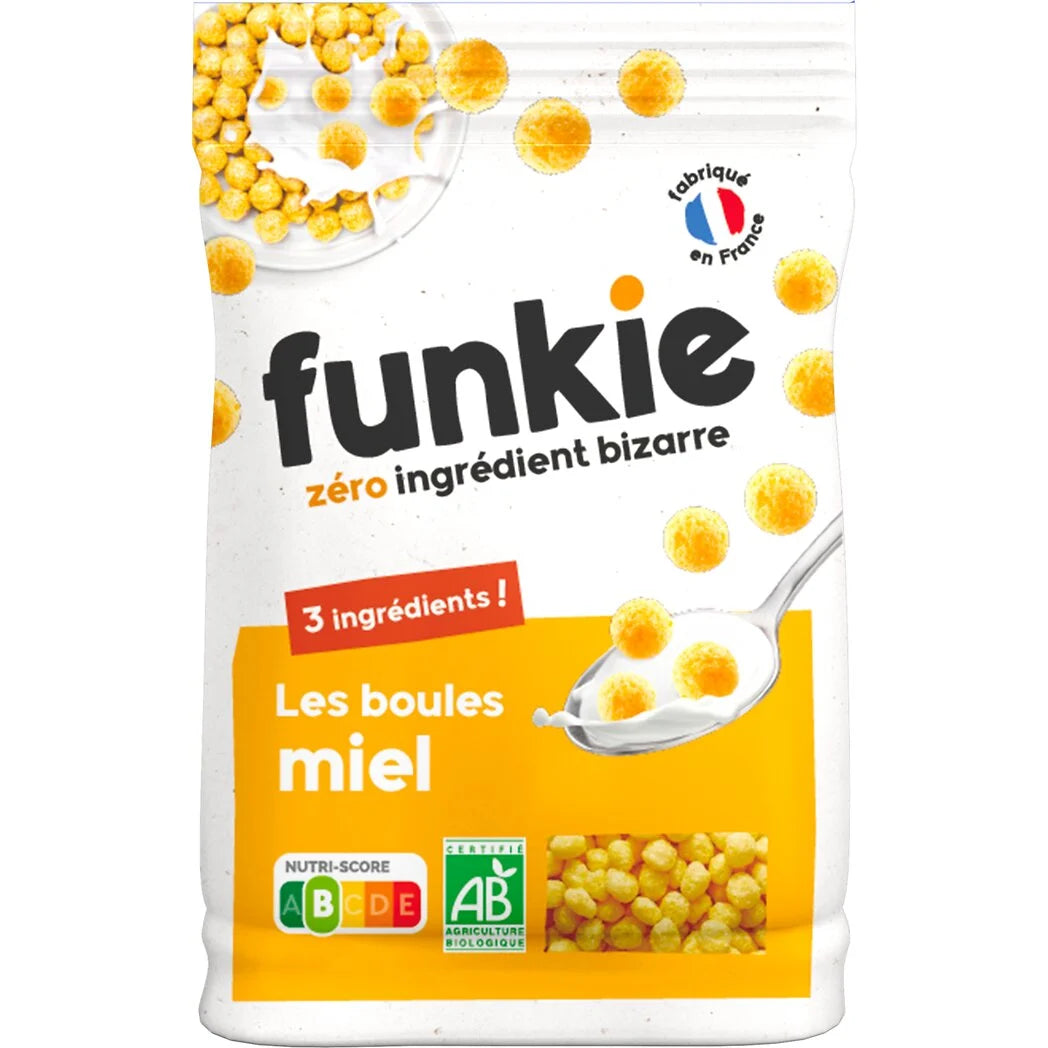 FUNKIE Bio-Honig-Cerealien-Kugeln 300g