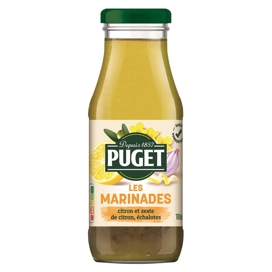 PUGET Marinade lemon zestes of lemon and échalotes 20cl