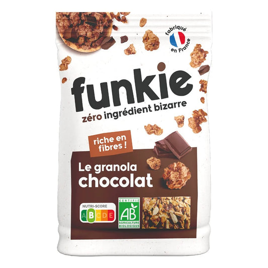 Granola Orgânica FUNKIE – Chocolate 300g