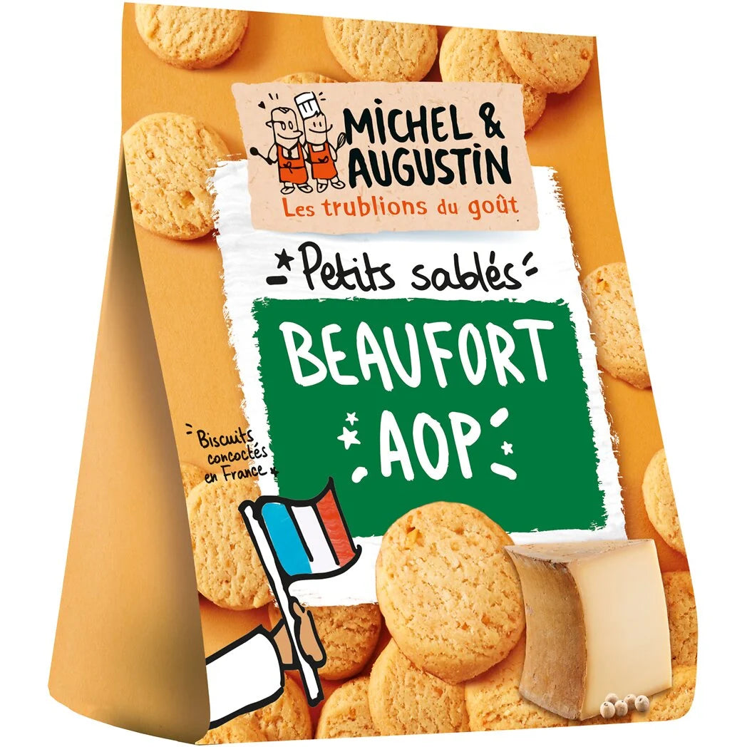 MICHEL ET AUGUSTIN Frollini salati al formaggio Beaufort AOP 100g