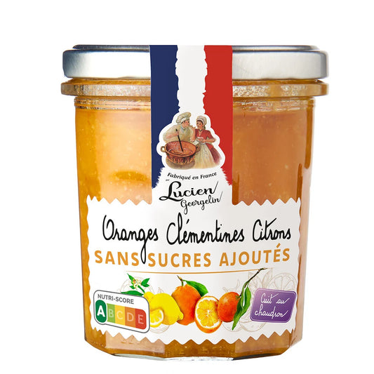 LUCIEN GEORGELIN 3 Citrus Spread No Added Sugar 320g