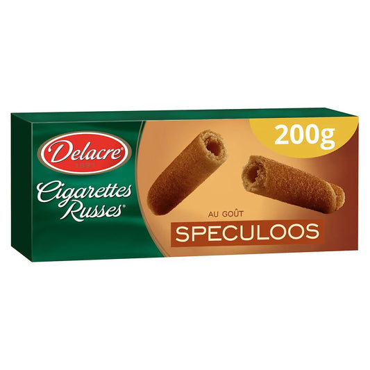 Biscuits Cigarettes Russes au Spéculoos DELACRE 200g