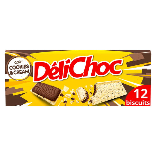 Biscotti DELICHOC Cookies & Cream 150g
