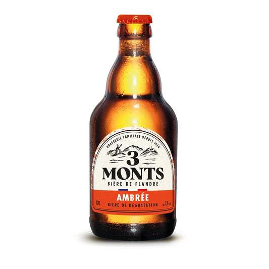 Cerveza ámbar 3 MONTS 7,5° 330ml