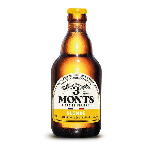 3 MONTS Cerveza artesanal rubia 330ml