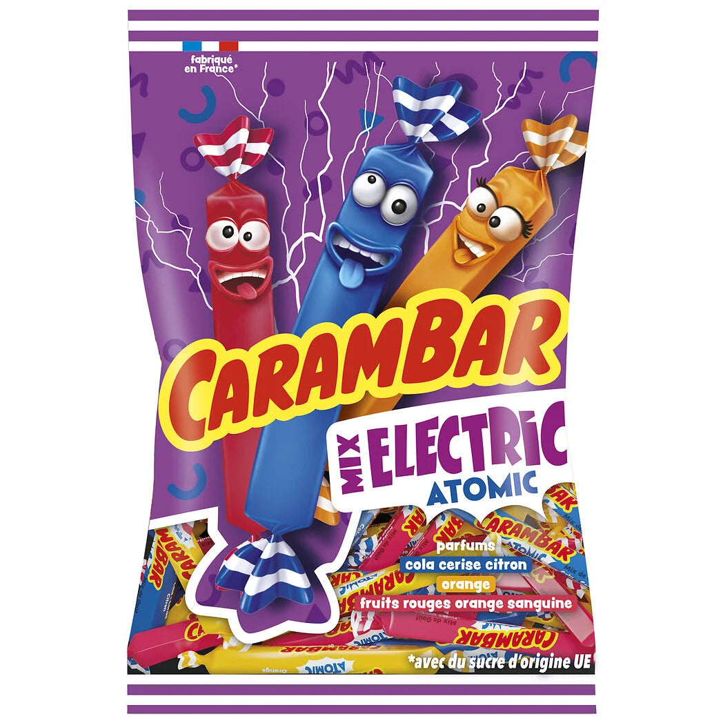 Mix de Balas CARAMBAR Electric Atomic 380g