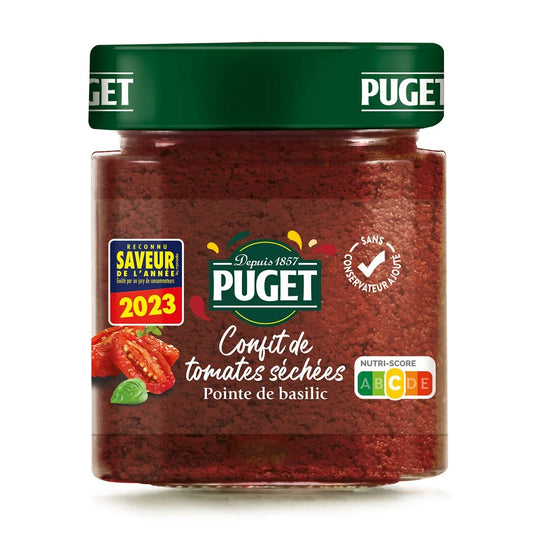 PUGET candied of sun-dried tomatoes pointe of basil 120g