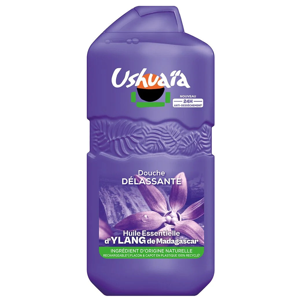USHUAIA shower gel délassant oil Essentielle of Ylang of Madagascar 280ml