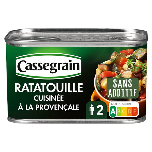 CASSEGRAIN Ratatouille cuisinée à la provençale 380g