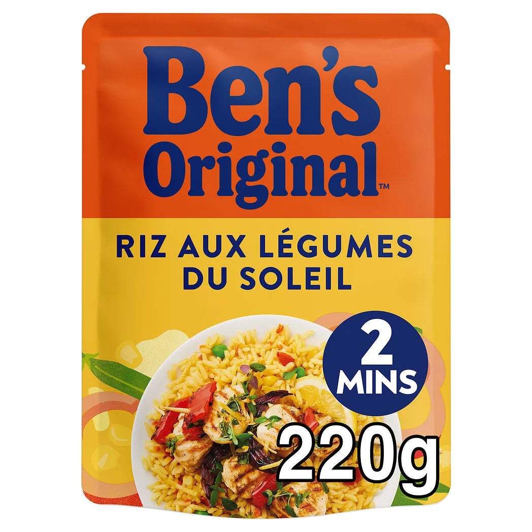 BEN'S ORIGINAL Rice with Mediterranean Vegetables 220g