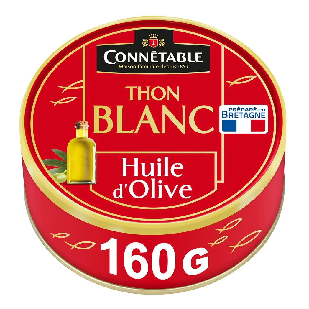 CONNETABLE white tuna with the oil of olive vierge extra 104g