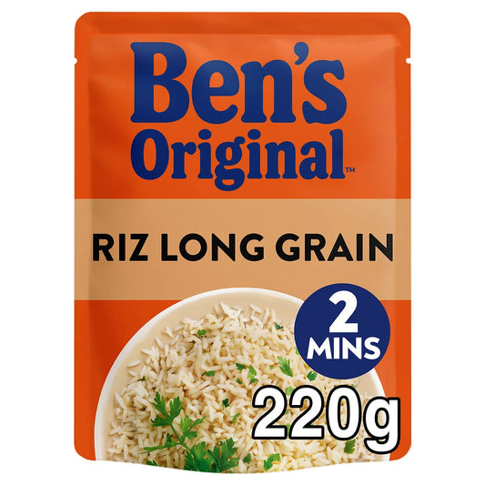 BEN'S ORIGINAL Long-Grain Rice 220g