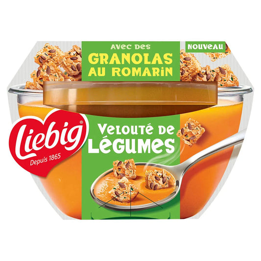 LIEBIG Crema de verduras con granola al romero 320g