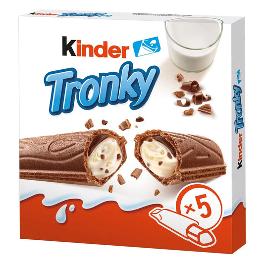 KINDER filled biscuits with cocoa and milk - Tronky x5 - 90g
