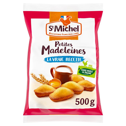 STMICHEL Petites madeleines nature 500g*