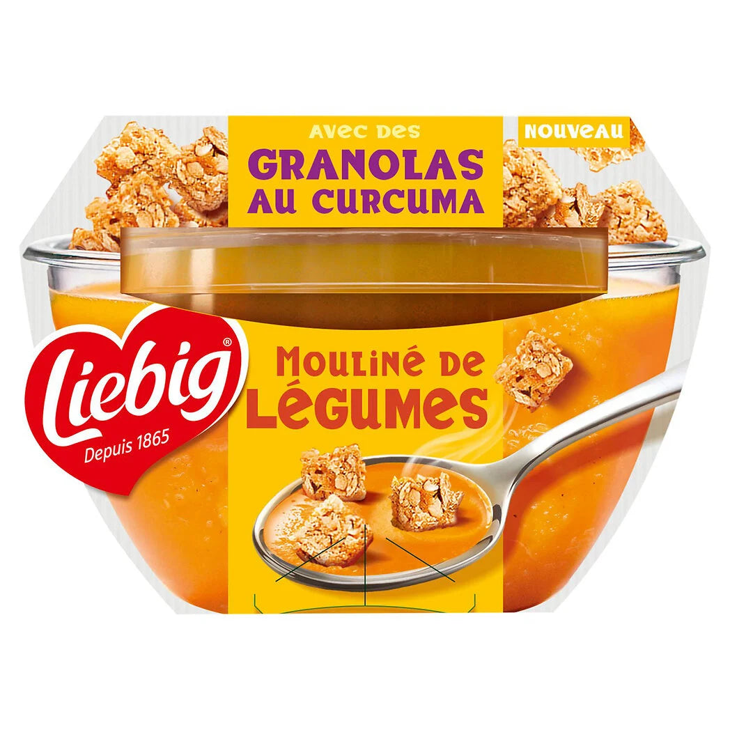 LIEBIG Mouliné of vegetables and granolas with curcuma 320g