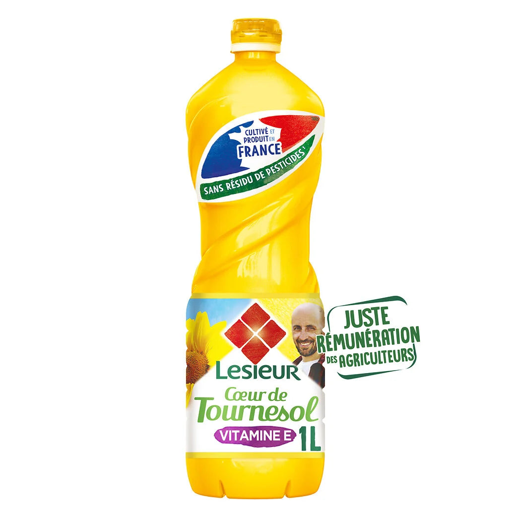 LESIEUR sunflower heart oil 1l