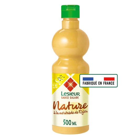 LESIEUR light plain salad dressing with Dijon mustard 500ml