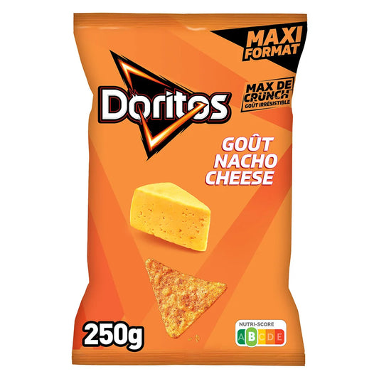 DORITOS Chips tortilla goût nacho cheese 250g