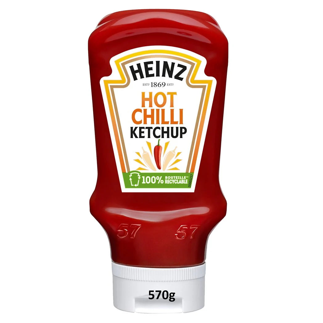 Ketchup Heinz Tomate com Pimenta Hot Chilli 460g