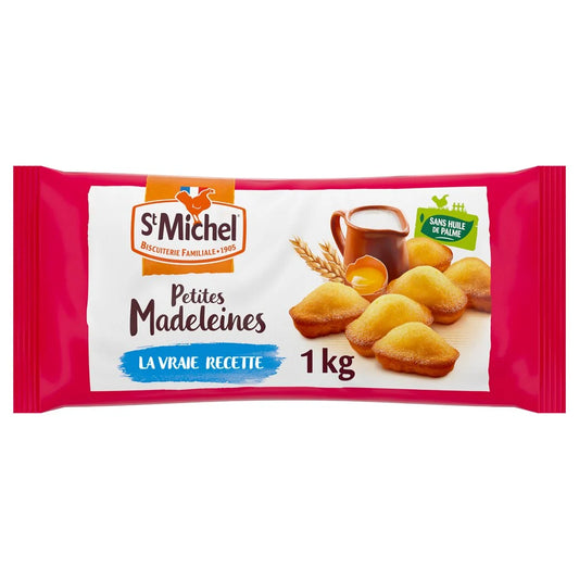 St Michel Petites Madeleines Natur 1kg